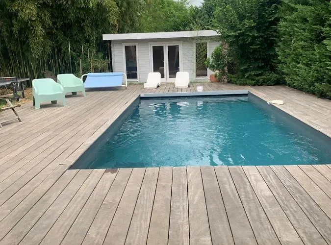 Vakantiehuis Marcel Sauna Billard Piscine 25mn De Bordeaux